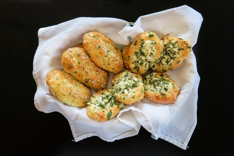 Schafskäsebrötchen