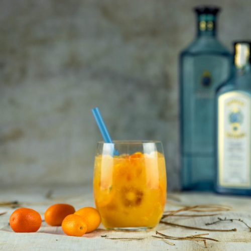 Bombay Crushed – frischer Gin Cocktail mit bitterem Orangentouch